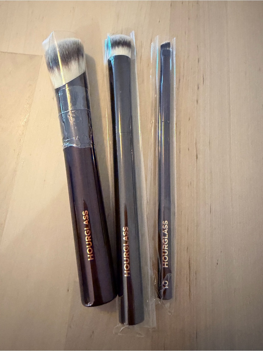 Hourglass 3-Piece Makeup Brush Set new